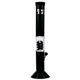 Bong Acrilico a tubo Cane Bud Boy con percolator in Vetro