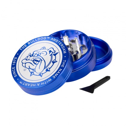 The Bulldog - Grinder di Metallo Blu