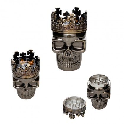King Skull - Tritaerbe in Metallo