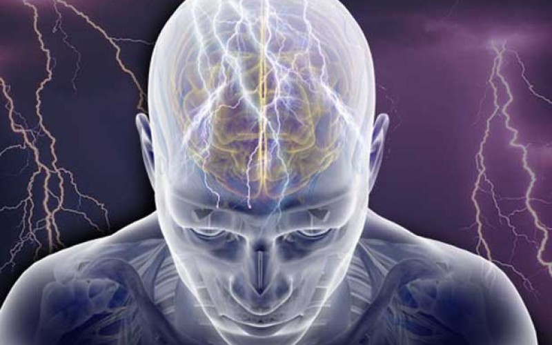 Illustrazione dei centri colpiti da epilessia